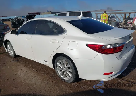 2013 Lexus Es 300H Hybrid z USA, uszkodzony, nr VIN JTHBW1GG9D2006789